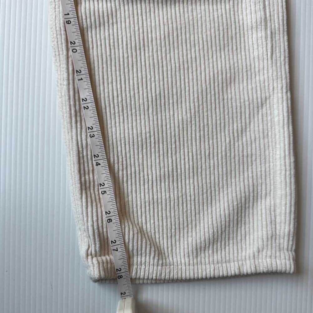 Reformation Cynthia Corduroy Pants 28 Cream Straight Cozy Nostalgic Retro Ivy - Picture 16 of 16